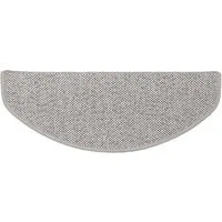 Karat Stufenmatte Haifa, Treppenschoner in 7 Farben & 3 Varianten, Treppenmatten, Halbrund, Höhe: 3,5 mm
