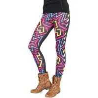 cosey Leggings Neon Line Leggings, 2 Größen (XS–S & M–L) (38/M bis 40/L)