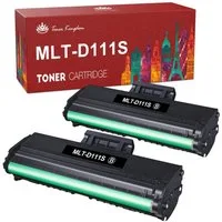 Toner Kingdom Tonerkartusche 2er MLT-D111S 111S für samsung xpress m2070w m2070 toner, (ca. 2000 Seiten, 2-St)
