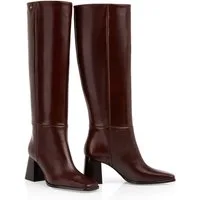 Marc Cain Stiefel Blockabsatz, Langschaftstiefel in modischer Karreeform