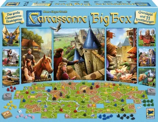 Hans im Glück Spiele 48279 - Carcassonne: Big Box 2017