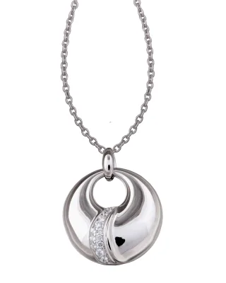 Orphelia Damen-Anhänger Sterling-Silber 925 mit Kette – Silber ZH-4484