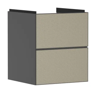 Hansgrohe Waschtischunterschrank Xevolos E sandbeige matt  54174390