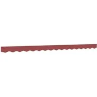 vidaXL Markise Markisenvolant Burgunderrot 4 m (1-St)