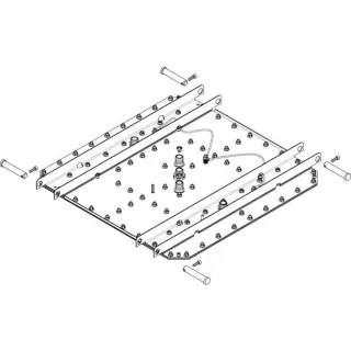 hansgrohe Strahlkörper Axor Showerheaven 95674000 720 x 720 mm mit Licht