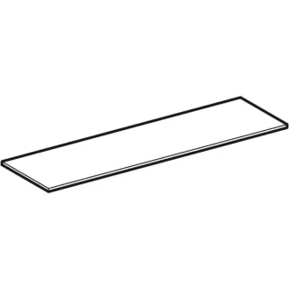 Geberit Glaseinlegboden Mitte, Option Spiegelschrank Plus, Modell 800321, 595190000 595190000