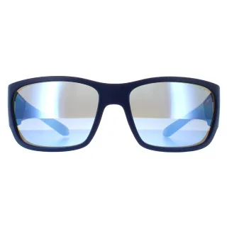 Arnette Oval Unisex Schwarz Gradiant Metall Blau Dunkelblau AN4302 Catfish