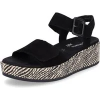 Remonte Remonte Damen Plateau Sandale schwarz Sandale