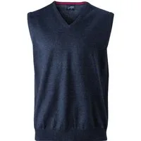 Daiber Pullunder JN 657 Herren V-Neck Pullunder Leichte Strickqualität