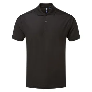 Premier - Poloshirt für Herren (Schwarz)