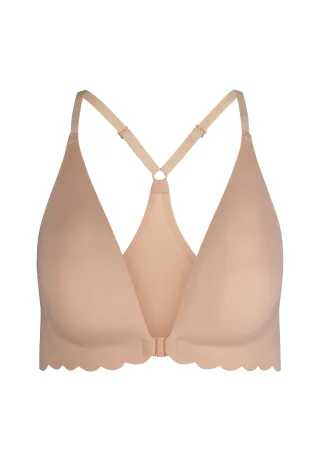 SKINY - Da. Front-Closure BH beige