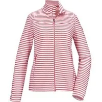 Killtec Strickjacke KOS 50 WMN FLX JCKT Streifendesign, elastisch, Kinnschutz, Zippertaschen