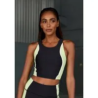 LASCANA ACTIVE Crop-Top Sporttop mit farblich abgesetztem Details