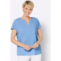 Sieh an! Klassische Bluse Schlupfbluse Kurzarm