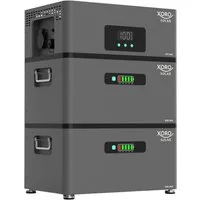 XORO SOLAR ATLAS-D – 2,4 kWh / E – 4,8 kWh / F – 7,2 kWh Stromspeicher (230 V), AC-gekoppelter Solarspeicher für Balkonkraftwerk und Dachanlagen