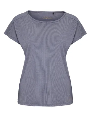 venice beach - VB_Tia 4098 T-Shirt blue mussel - Gr. - XL
