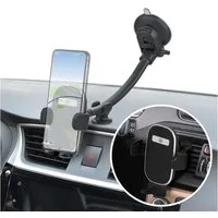 Wicked Chili Smartphone-Halterung Universal Handyhalterung extra lang Scheibe Lüftung 2in1, (1er Set, 4-tlg., Extra lang, Vibrationsfrei, 2in1 Auto Handyhalterung)