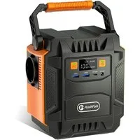 Flashfish Stromerzeuger Powerstation 200W, 172Wh Stromgenerator Solar, AC-Ausgang 230V, 0,4 in kW
