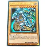 Konami Spiel Yu-Gi-Oh! Blauäugiger w. Drache - LC01-DE004 - Limitierte Auflage - Ul
