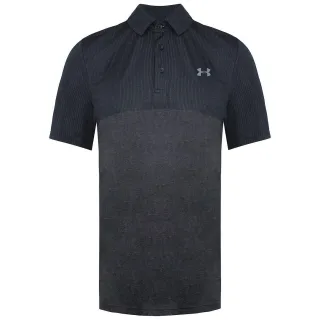 Under Armor verschwinden blockiertes schwarzes Poloshirt mit Männern