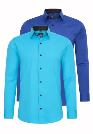 2er Set Business Hemd