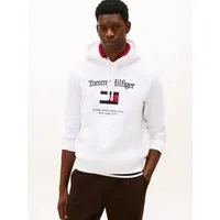 Tommy Hilfiger Hoodie TOMMY EMBRO FLAG normale Passform, Stickerei