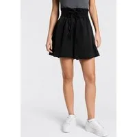 BOSS ORANGE Shorts Tacolina Premium Damenmode High Waist mit doppeltem Bindeband, Paperbag-Look