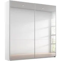 rauch Schwebetürenschrank Kleiderschrank Schrank Garderobe REFLECT inkl. praktischer Innenausstattung mit 2 Stoffboxen MADE IN GERMANY