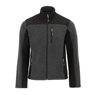 Dunlop - "On Site" Fleecejacke für Herren (Schwarz/Grau)