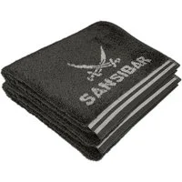 Sansibar Sylt Handtuch 2er Handtuch Set Sansibar Frottier-Serie "Doubleface“, 50x100 cm, (2-St), mit hochwertig gewebtem Sansibar Logo, extra flauschig