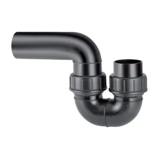 Geberit Pe Rohrbogen-Geruchsverschluss 367730161 PE-HD, DN 100
