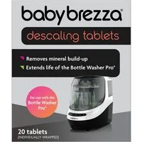 Baby Brezza Bottle Washer Pro, Entkalkungstabletten, hypoallergen Geschirrspülmittel (geruchsneutral & ohne aggressive Chemikalien)