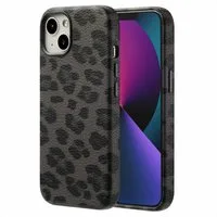 Selencia Backcover Selencia Sabi Backcover Leopardenmuster mit MagSafe Apple iPhone 13 -