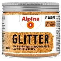 Alpina Strukturpaste Alpina Kreativ Glitter Bronze 40g