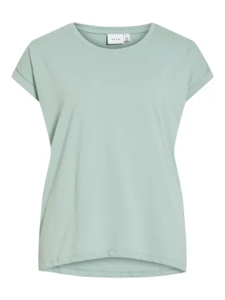 VILA - VIDREAMERS NEW PURE T-SHIRT-NOOS Blue Surf - Gr. - S