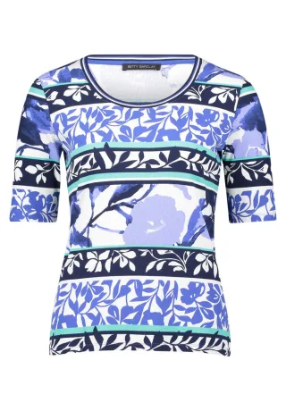 Betty Barclay - Basic Shirt blau - Gr. - 38