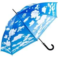 Luckyweather not just any other day Stockregenschirm Regenschirm Motiv WOLKEN Automatik