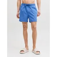 Jack & Jones Badeshorts JPSTMAUI TROPIC SOLID SWIM SHORTS SN Kunstfaser, normal geschnitten