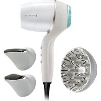 Remington Haartrockner HYDRAluxe PRO (EC9001), 2200 W, 50 % schnelleres Trocknen, Ionengenerator, 2 Stylingdüsen & Diffusor