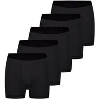 ESGE - Die Wäsche-Macher Retro Boxer 5er Pack - Feinripp Ringel (Spar-Set, 5-St) Retro Short / Pant - Baumwolle - mit Eingriff