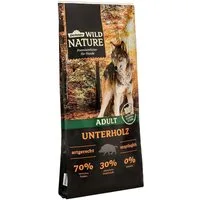 Dehner Wild Nature Unterholz Adult Wild, 4 kg/12 kg, getreidefrei/zuckerfrei Wildschwein, Trockenfutter für: Hunde, Trockenfutter für ausgewachsene Hunde
