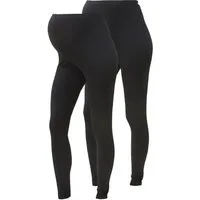 Mamalicious Umstandsleggings MLLEA (2-tlg) in körpernahem Fit