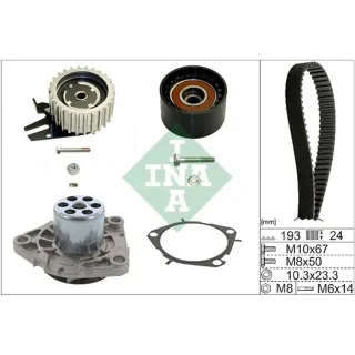 Ina Zahnriemensatz + Wasserpumpe Alfa Romeo Fiat Jeep Lancia Opel Suzuki 1,6