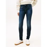 Tommy Jeans Skinny-fit-Jeans LW SKN CH12 mit Logo-Badge, Logstickerei
