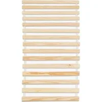 Lattenrost Rollrost, IDIMEX, Rolllattenrost für Kinderbett, Kiefer Massivholz 80x160 cm & 12 Latten