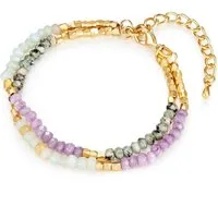 Lulu & Jane Armband gelbgold, Messing