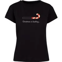 Merchcode T-Shirt Merchcode Damen Ladies Christmas Loading Box Tee (1-tlg)