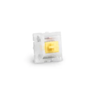 Sharkoon Linear Gateron CAP MILKY YELLOW | 4044951033744 | Tastatur-Schalter - Weiß