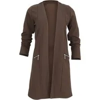 malito more than fashion Jackenblazer Long Blazer 6041 offener Long Blazer