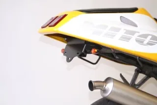 R&amp;G Kennzeichenhalter Heckumbau Cagiva Mito 125 Bj. 2001-2014 eintragungsfrei